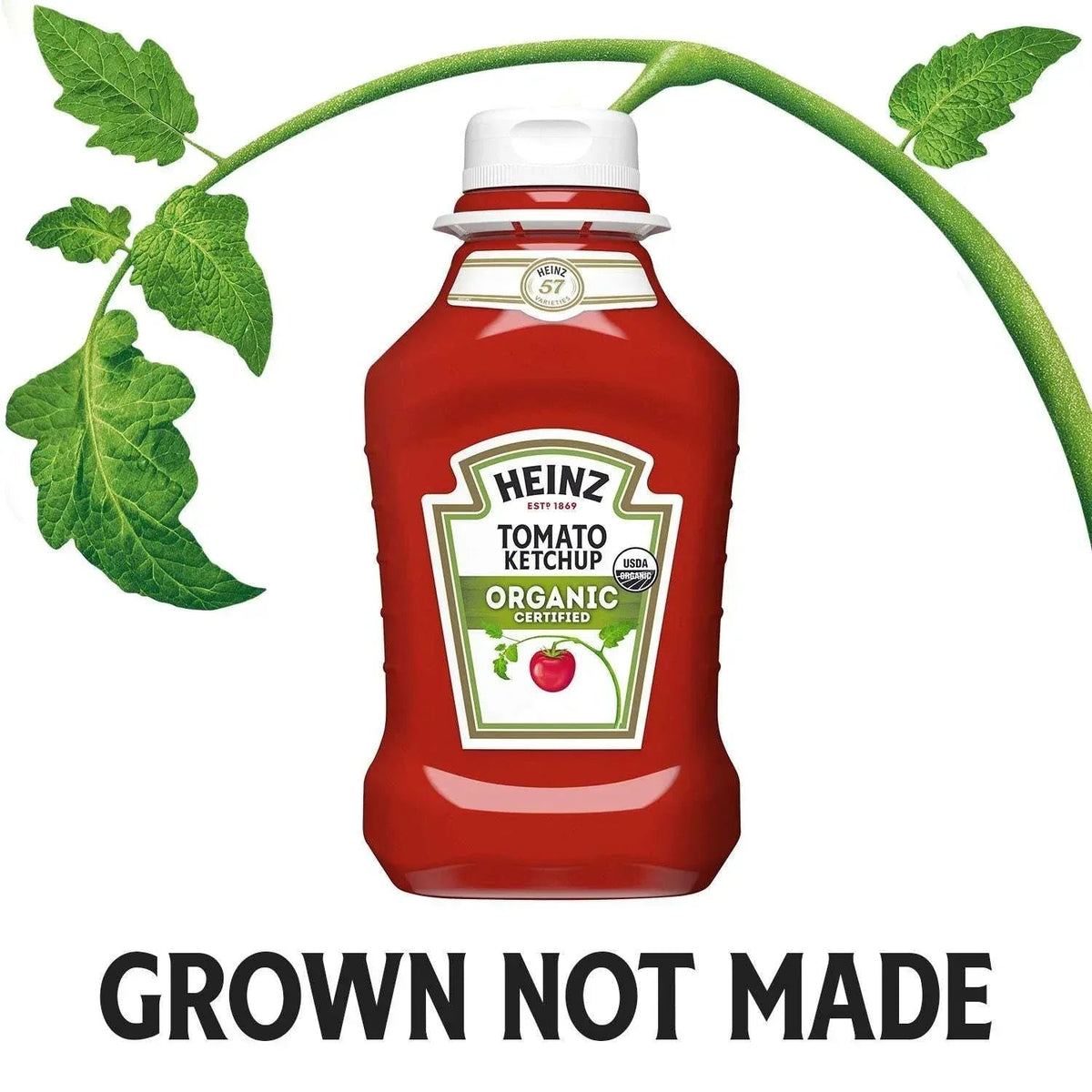 Heinz Organic Certified Tomato Ketchup, 44 oz., 2 pk.
