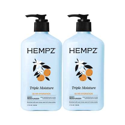 Hempz Triple Moisture Whipped Body Crème, 17 fl. oz., 2 pk.