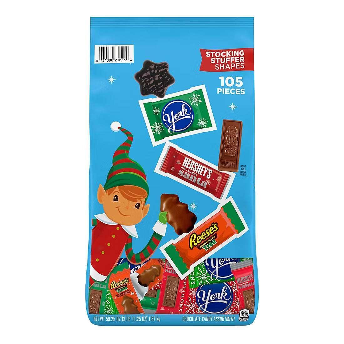 Hershey Stocking Stuffer Shapes, 59.25 oz.