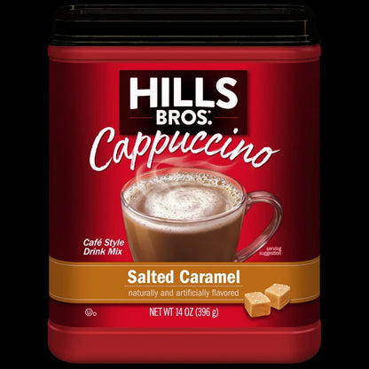 Hills Bros. Cappuccino Salted Caramel - Instant Cappuccino Mix