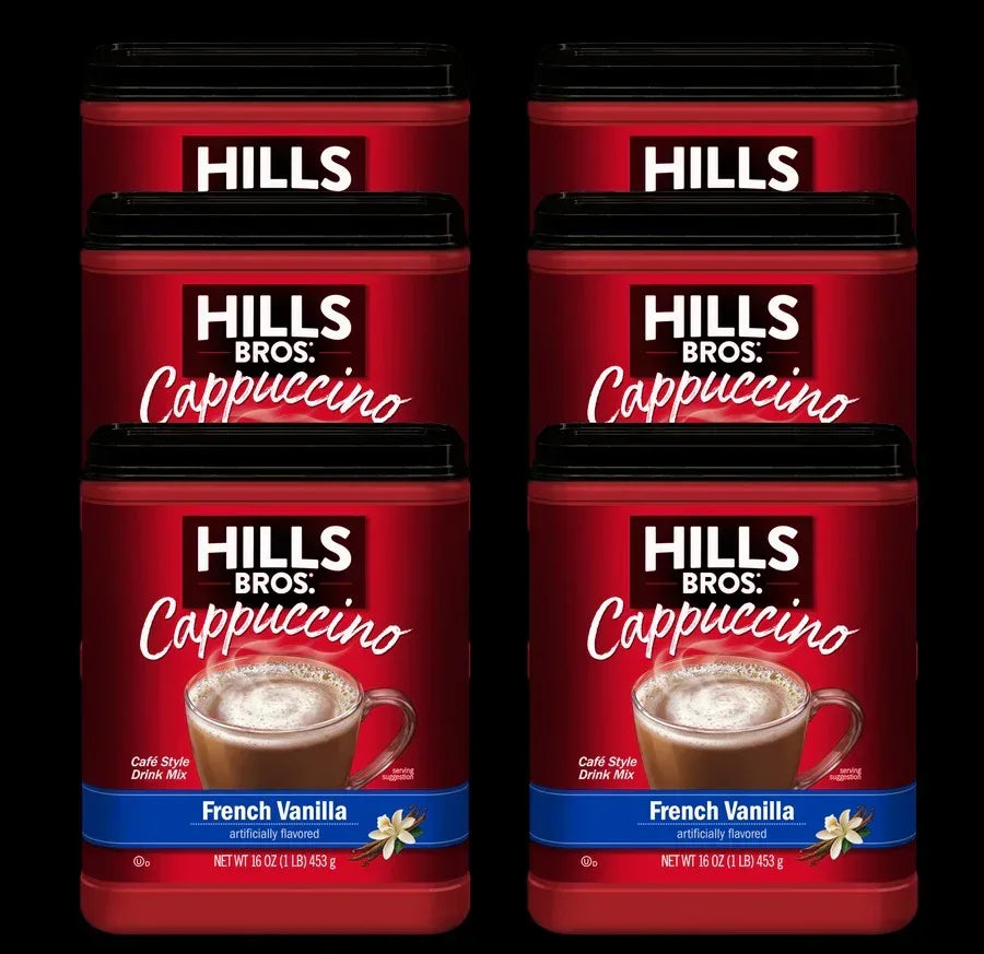 Hills Bros. Cappuccino French Vanilla - Instant Cappuccino Mix