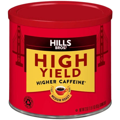 Hills Bros. Coffee High Yield - Medium Roast - Ground