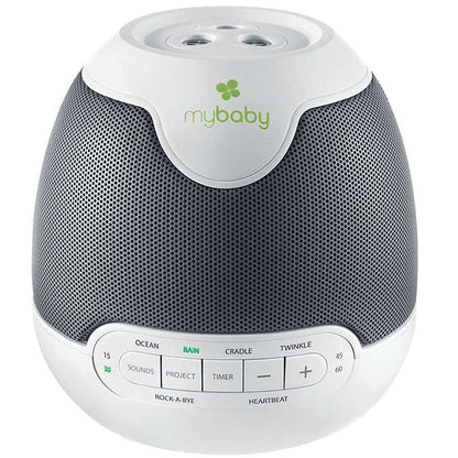 HoMedics My Baby Lullaby Sound Spa Sound Machine and White Noise Machine - Sounds & Projection, Plays 6 Sounds & Lullabies, Image Projector Featuring Diverse Scenes, Auto-Off