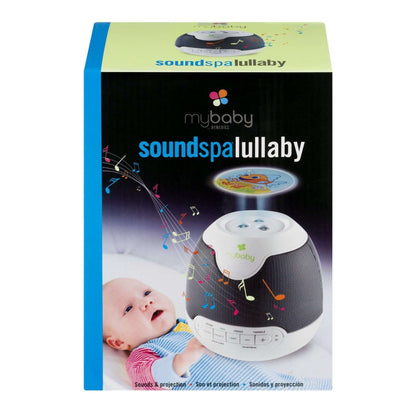 HoMedics My Baby Lullaby Sound Spa Sound Machine and White Noise Machine - Sounds & Projection, Plays 6 Sounds & Lullabies, Image Projector Featuring Diverse Scenes, Auto-Off