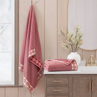 Holiday Market Bath Towels, 2-pack