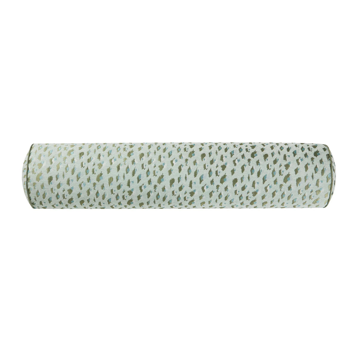 Home Decor Collection Woven Leopard Bolster Decorative Pillow