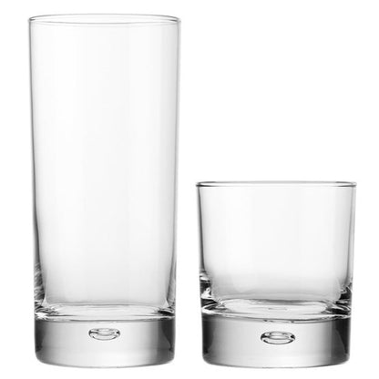 Home Essentials Bubble Sham Drinkware, Set of 16