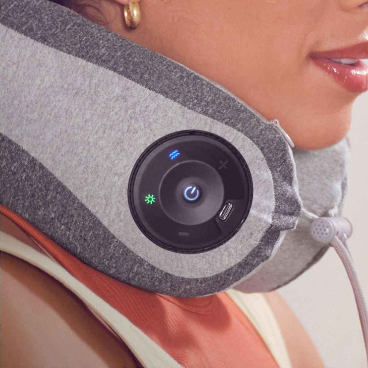 Homedics Portable Neck Massager with Music & Vibration