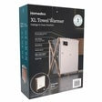 Homedics XL Towel Warmer, Luxe Spa Edition