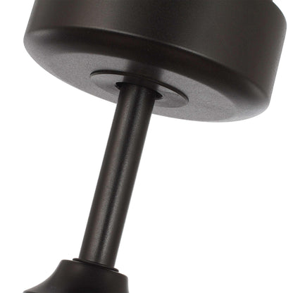 Homestead 6-Speed Steel Frame Fandelight with Distressed Wood Finish