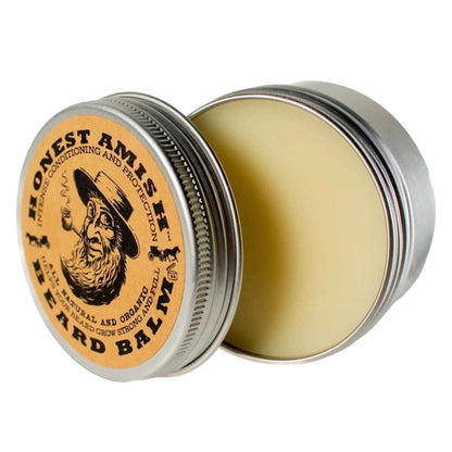 Honest Amish Beard Balm All Natural and Organic, 2 oz