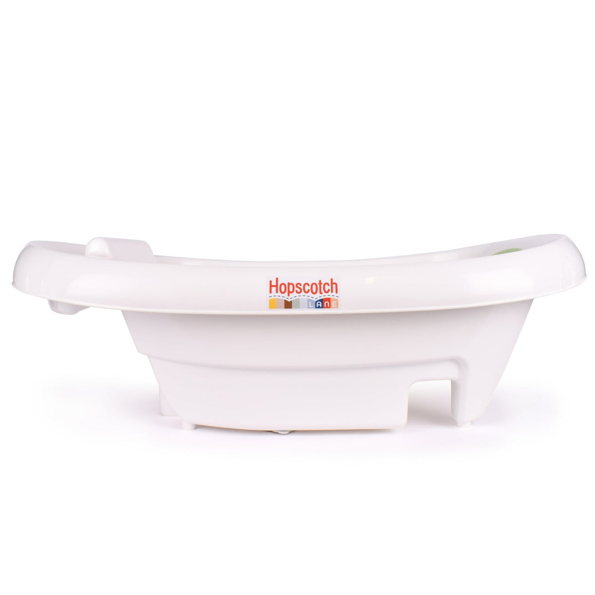 Hopscotch Lane 3-in-1 Baby Bathtub with Sling, White, Newborn to Toddler, Ages 0+ Months