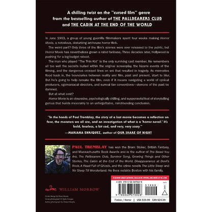 Horror Movie by Paul Tremblay, Paperback