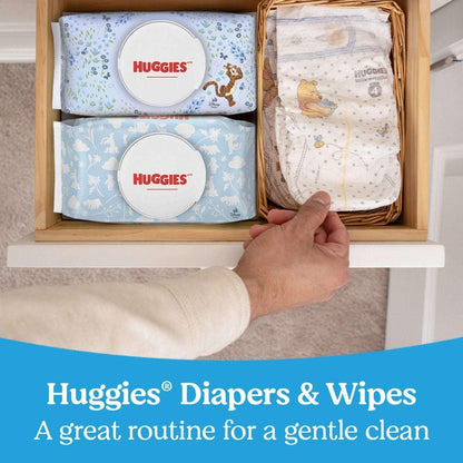 Huggies Natural Care Baby Wipes, Cucumber and Green Tea, 17 pk., 1088 Wipes