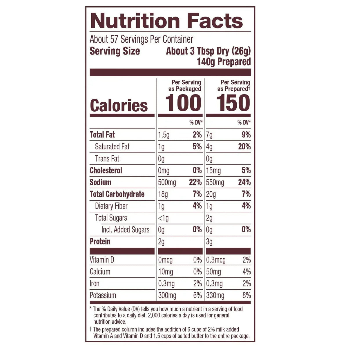 Hungry Jack Mashed Potatoes, 3.25 lbs.