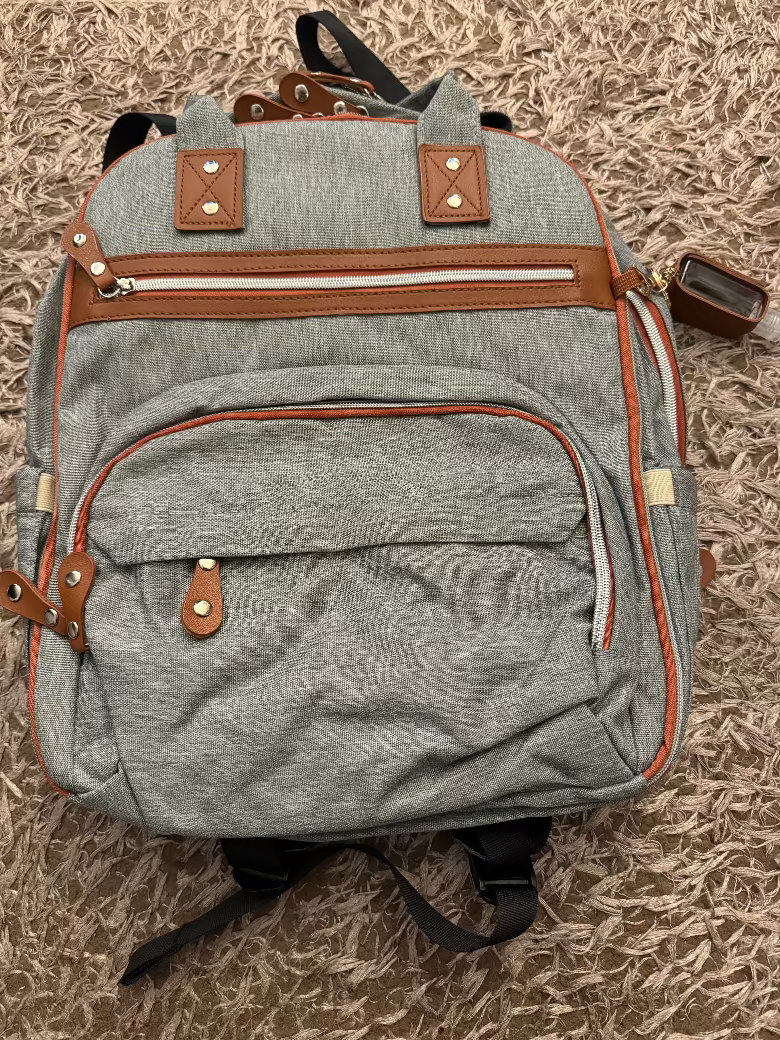 Mochila Pañalera Multifuncional – Bolsa de Gran Capacidad para Bebé con Cambiador y Bolsillos Térmicos