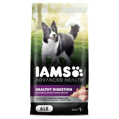 Iams Advanced Health Healthy Digestion Adult Dry Dog Food With Real Chicken