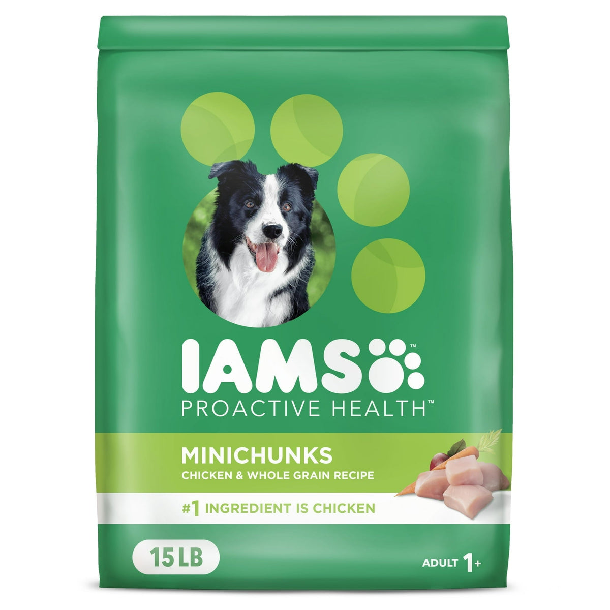 IAMS Proactive Health Adult Minichunks Chicken & Whole Grain Recipe Dry Dog Food