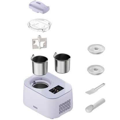 Iceman by Chefman Trio Ice Cream Maker with Built-In Compressor