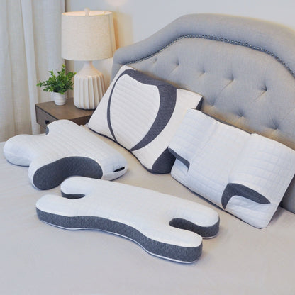 Imaginarium Ergonomic Memory Foam 2-in-1 Pillow with Cooling Cover