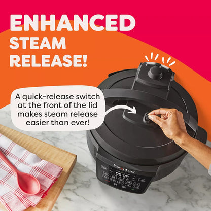 Instant Pot RIO Wide 7.5-qt. 7-in-1 Electric Multi-Cooker & Pressure Cooker