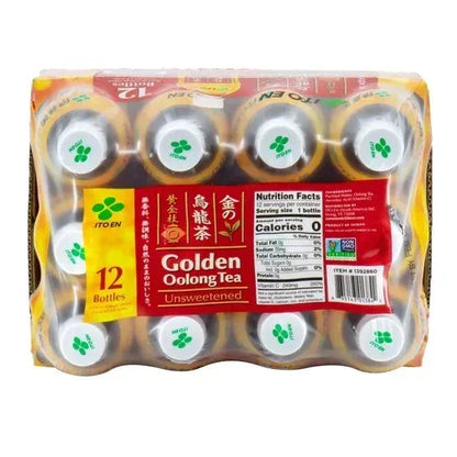 Ito En Golden Oolong Tea, Unsweetened, 16.9 oz, 12-count
