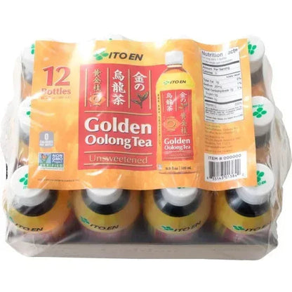 Ito En Golden Oolong Tea, Unsweetened, 16.9 oz, 12-count