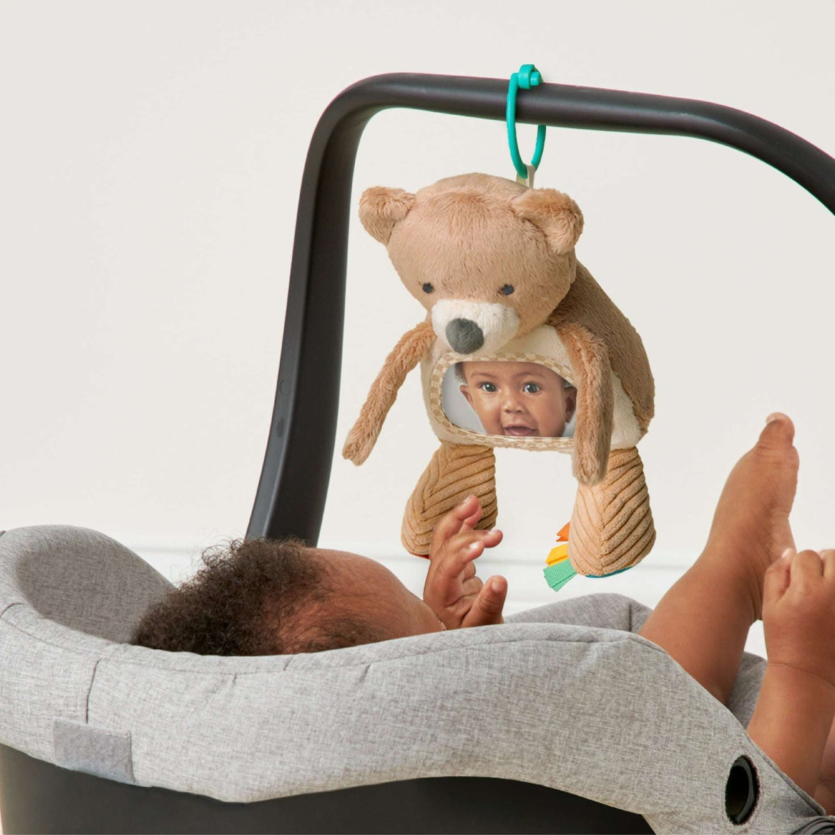 Itzy Bitzy Mirror™ Bear Sensory Tummy Time Toy