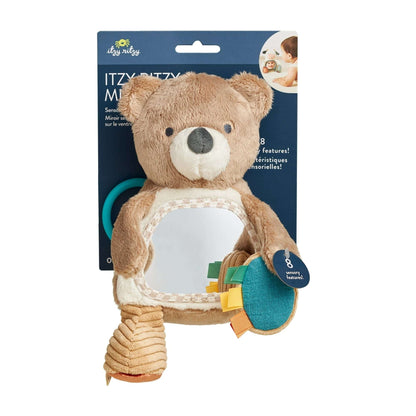 Itzy Bitzy Mirror™ Bear Sensory Tummy Time Toy