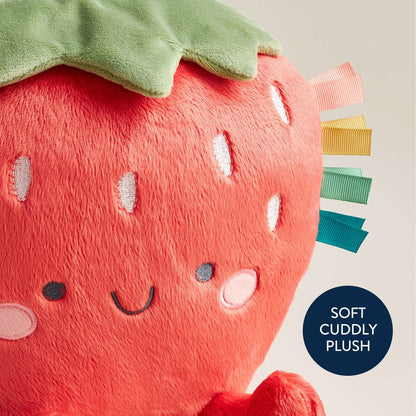 Itzy Ritzy Sweetie Snuggles™ Plush Strawberry