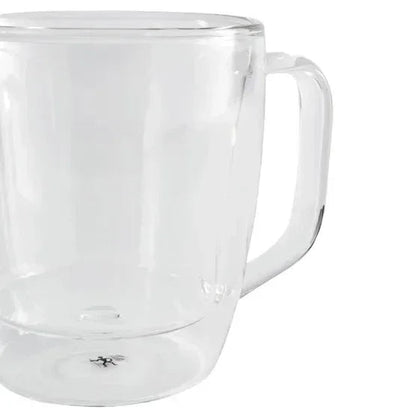 J.A. Henckels 6-piece Double Wall Glass Mug Set