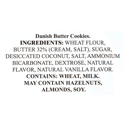 Jacobsens Original Premium Danish Butter Cookie Tin, 3.5 lbs.