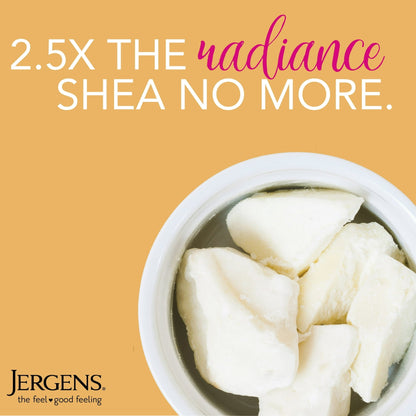 Jergens Shea Butter Hand and Body Lotion, Dry Skin Moisturizer, Dermatologist Tested