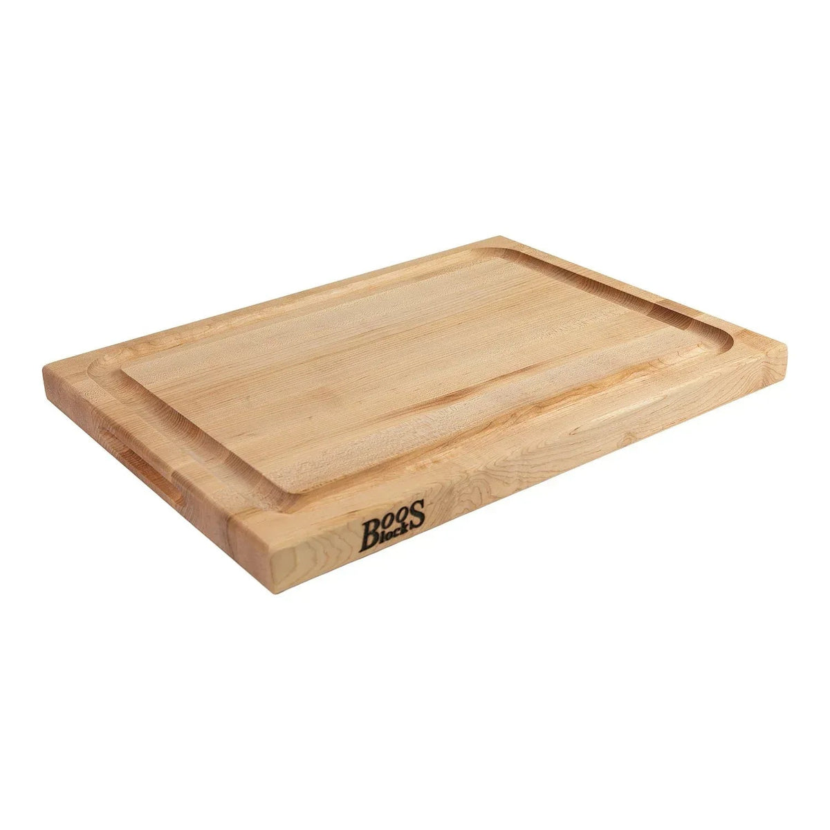 John Boos CB15 Maple Edge-Grain Cutting Board with Juice Groove, 20” x 15” x 1.5”
