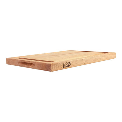 John Boos CB15 Maple Edge-Grain Cutting Board with Juice Groove, 20” x 15” x 1.5”