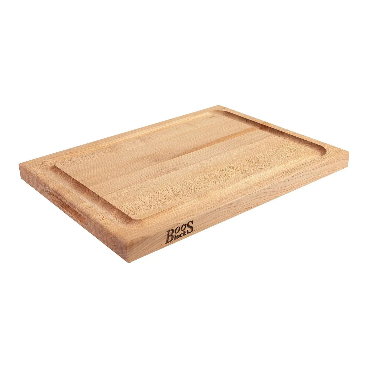 John Boos CB15 Maple Edge-Grain Cutting Board with Juice Groove, 20” x 15” x 1.5”