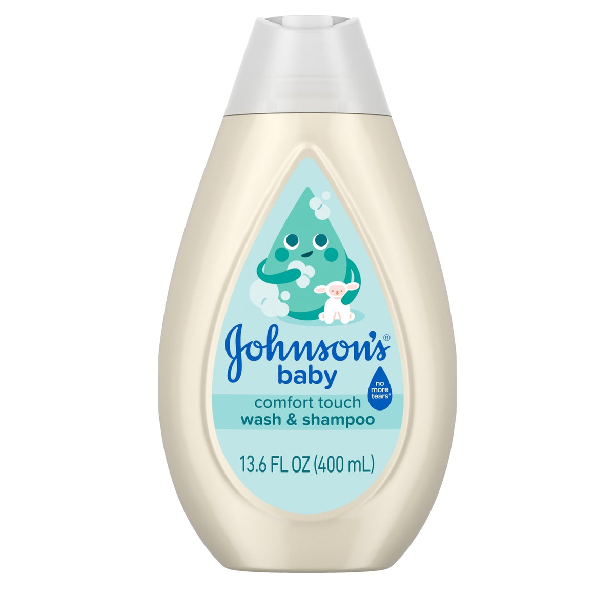 Johnson's Baby Comfort Touch Newborn Wash & Shampoo, 13.6 fl. oz