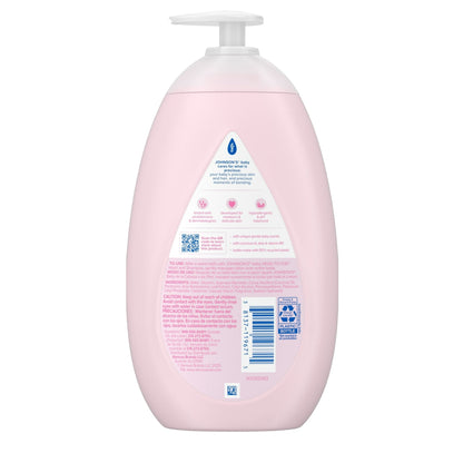 Johnson's Baby Moisturizing Baby Lotion, Coconut Oil & Aloe, 27.1 fl. oz