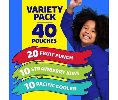 Capri Sun Juice Pouches, Variety Pack, 6 fl oz (40-pk)