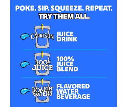 Capri Sun Juice Pouches, Variety Pack, 6 fl oz (40-pk)