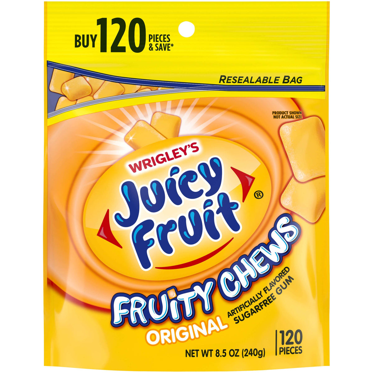 Juicy Fruit Original Bubble Gum