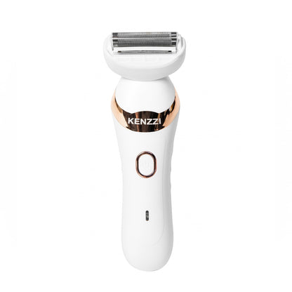 KENZZI Lady Shaver Rechargeable Electric Shaver for Women, Wet & Dry Use, Water-Resistant, Contouring Head