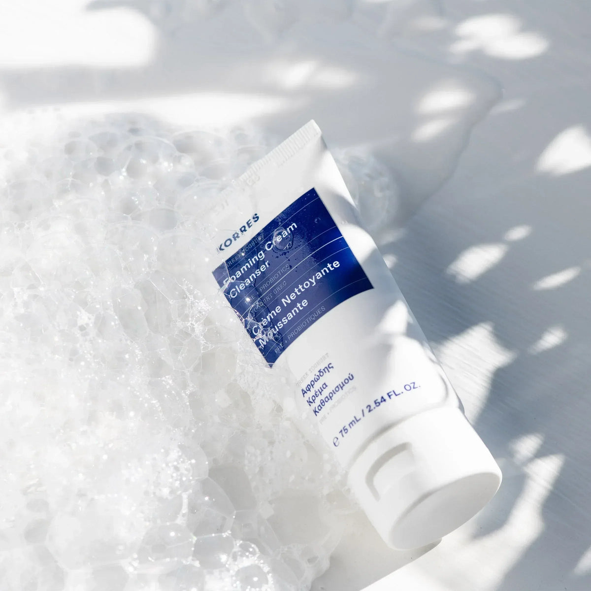 KORRES Greek Yoghurt Foaming Cream Cleanser, 5.07 fl oz + 2.54 fl oz Set