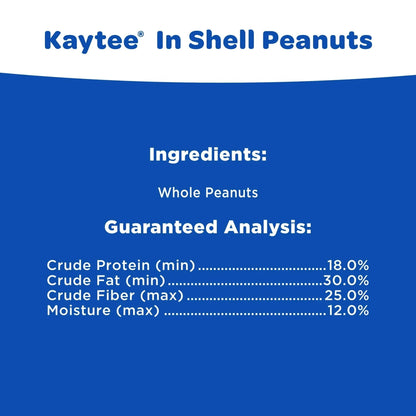 Kaytee In Shell Peanuts Wild Bird Feed, 5 Pounds