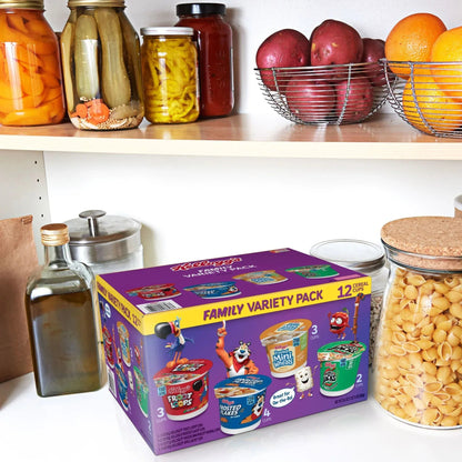 Kellogg's Cereal Cups, Family Variety Pack, 12-count