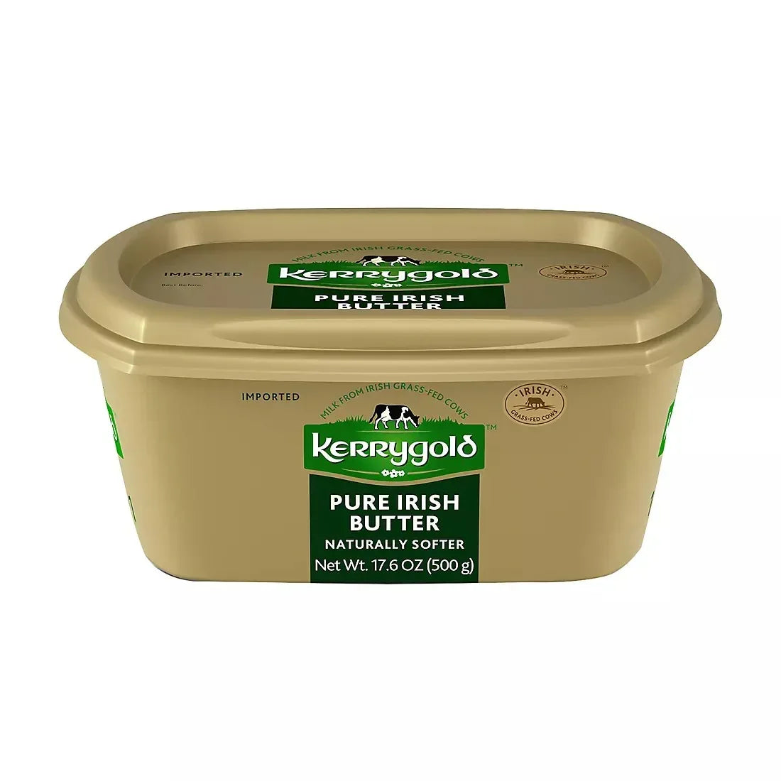 Kerrygold Grass-Fed Pure Irish Salted Butter Tub, 17.6 oz.