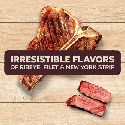 Kibbles 'n Bits Triple Steak Flavor Dry High Protein Dog Food