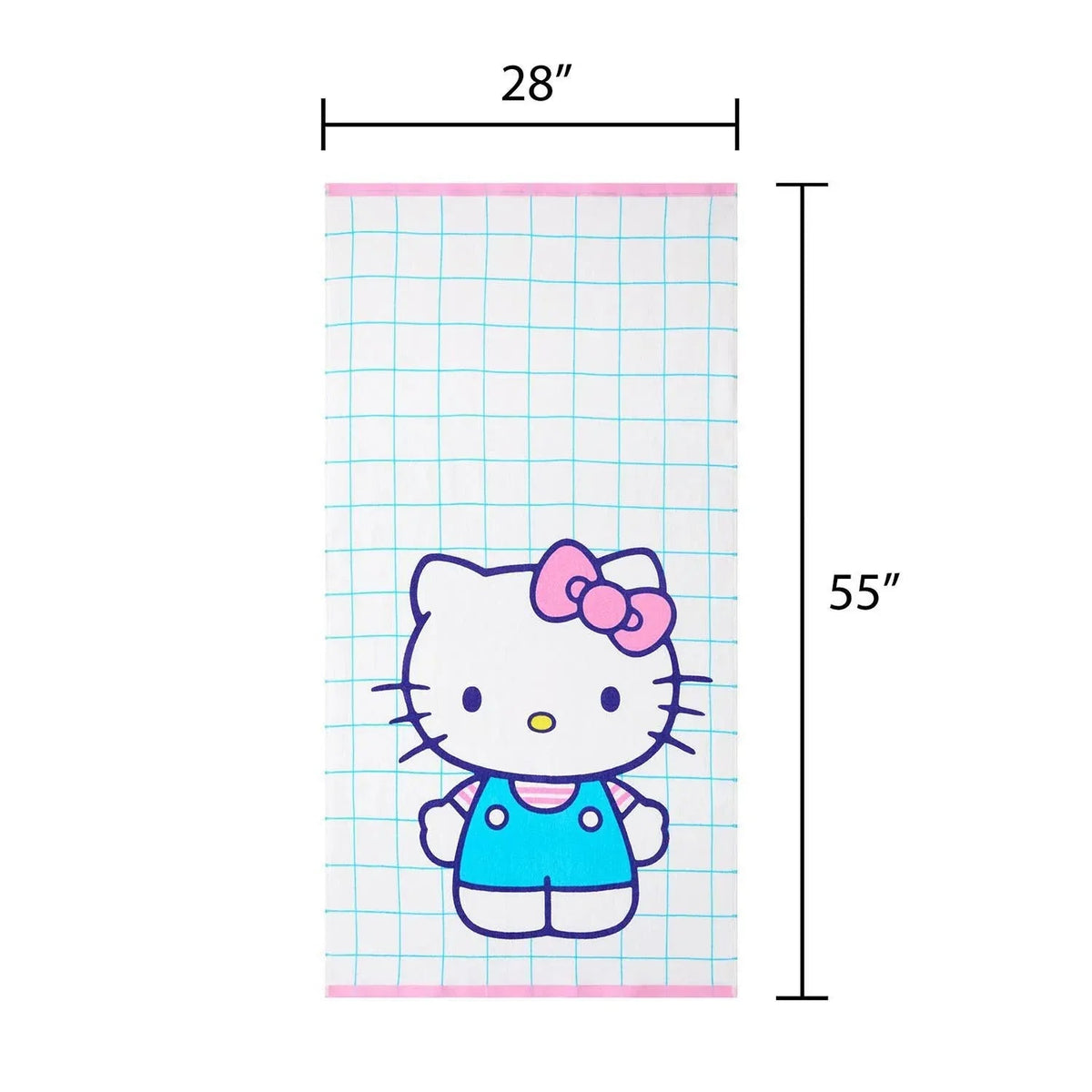 Kids' Licensed 2-Pack Cotton Bath Towels, 28" x 54"
