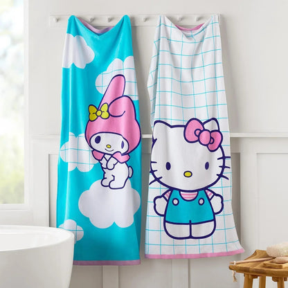 Kids' Licensed 2-Pack Cotton Bath Towels, 28" x 54"