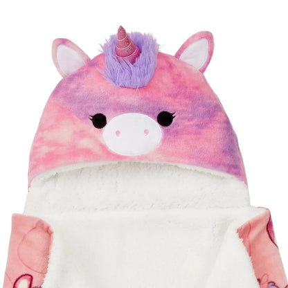 Kids Licensed 40" x 50" Hooded Throw with Sherpa Lining